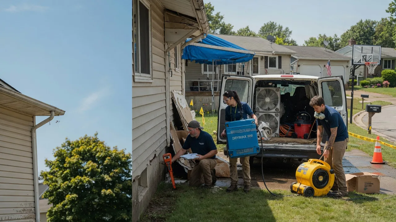 Ceiling Leak Cleanup in Conesus, NY near me